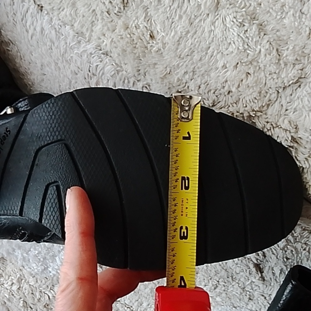 Harley Davidson Leather Buckle Boots 9 - Picture 9 of 16
